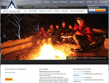 Tablet Screenshot of ecopleinair.com
